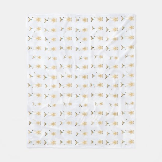 Siamese Fleece Blanket (Vorderseite)