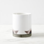 Siamese-Kätzchen verfolgt dich Cartoon Kaffeetasse (Mittel)
