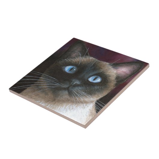 Siamese Katze 548 Fliese (Seite)
