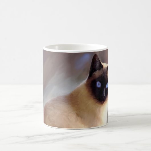 Siamese Katze 613 Kaffeetasse (Mittel)