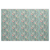 Siamese Katze Abstrakt - Blue ©studioxtin Stoff (Fat Quarter (45,7 x 55,9 cm))