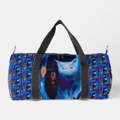 Siamese Katze Abstrakt Personalisiert Duffle Bag (Rückseite)