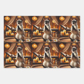 Siamese Katze im Wellness-Center Geschenkpapier Set (Vorderseite 3)