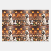 Siamese Katze im Wellness-Center Geschenkpapier Set (Vorderseite)