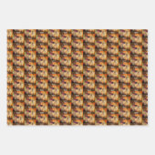 Siamese Katze Personalisiert Geschenkpapier Set (Vorderseite 2)