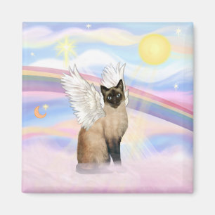 Siamese Katze - Wolken Magnet
