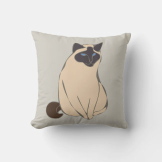 Siamese-Katzen-Wurfkissen Kissen