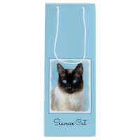 Siamese Katzenmalerei - Niedliche Original Katzenk