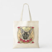 Siamese Katzenrosen  Tragetasche (Rückseite)