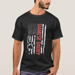 Siamese-Katzenvater T-Shirt