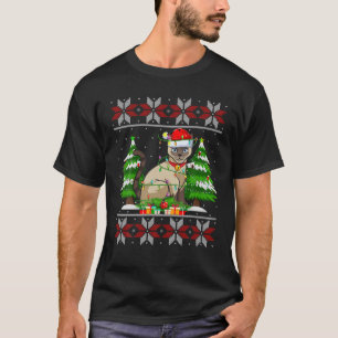 Siamese Katzenweihe Weihnachtsbaumbeleuchtung Ugly T-Shirt
