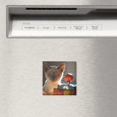 Siamese Kitten Magnet (In Situ (Geschirrspüler))