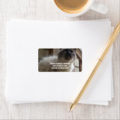 Siamese Kitty Address Labels Adressaufkleber (Insitu)