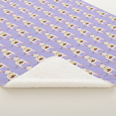 Siamese mit Birthday Cake Gemustert Sherpadecke (3/4)