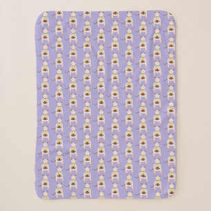 Siamese mit Birthday Cake Gemustert Sherpadecke