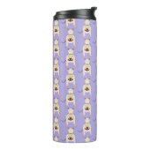 Siamese mit Birthday Cake Gemustert Thermosbecher (Nach links gedreht)