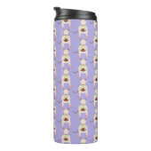 Siamese mit Birthday Cake Gemustert Thermosbecher (Nach rechts gedreht)