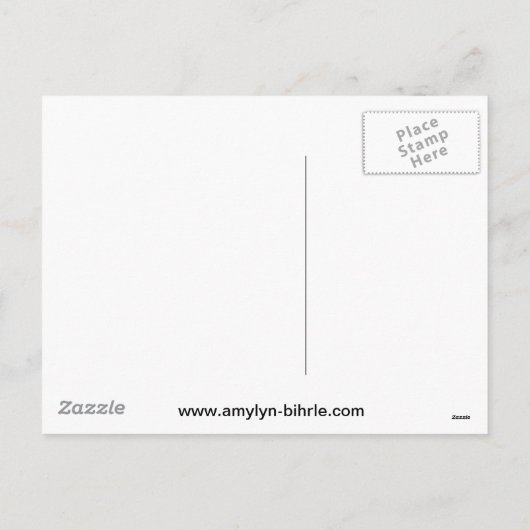 Siamese Oaster Bonnet Feiertagspostkarte (Rückseite)