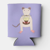 Siamese Rat mit Birthday Cake Dosenkühler (Vorderseite)