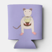 Siamese Rat mit Birthday Cake Dosenkühler (Rückseite)