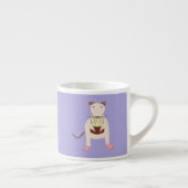 Siamese Rat mit Birthday Cake Espressotasse (Rechts)