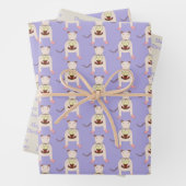 Siamese Rat mit Birthday Cake Geschenkpapier Set (Beispiel)