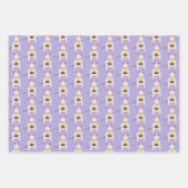 Siamese Rat mit Birthday Cake Geschenkpapier Set (Vorderseite)