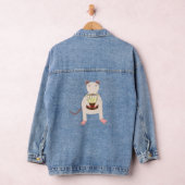 Siamese Rat mit Birthday Cake Jeansjacke (Hangar)