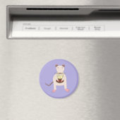 Siamese Rat mit Birthday Cake Magnet (In Situ (Geschirrspüler))