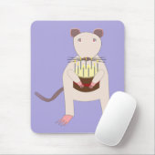 Siamese Rat mit Birthday Cake Mousepad (Mit Mouse)