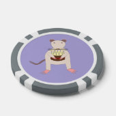 Siamese Rat mit Birthday Cake Pokerchips (Einzeln)