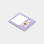 Siamese Rat mit Birthday Cake Post-it Klebezettel (angewinkelt)