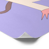 Siamese Rat mit Birthday Cake Poster (Ecke)