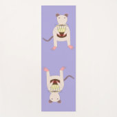 Siamese Rat mit Birthday Cake Yogamatte (Vorderseite)
