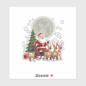 Siamese Reindeer Christmas Siamese Cat Lover Gifts Aufkleber (Blatt)