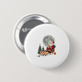 Siamese Reindeer Christmas Siamese Cat Lover Gifts Button (Vorne & Hinten)