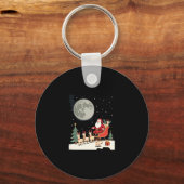 Siamese Reindeer Christmas Siamese Cat Lover Gifts Schlüsselanhänger (Vorderseite)