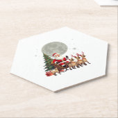 Siamese Reindeer Christmas Siamese Cat Lover Gifts Untersetzer (angewinkelt)