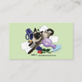 Siamese Rettungsinsel Visitenkarte (Vorderseite)