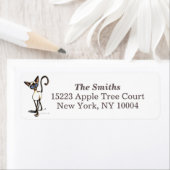 Siamese Siegel Point Crosswalk Off Leash Art™ Line (Insitu)