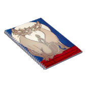 Siamese Style Notebook Notizblock (Rechte Seite)