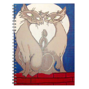 Siamese Style Notebook Notizblock