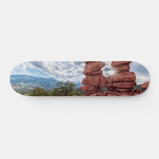 Siamese Twins Colorado Sunburst Skateboard (Horizontal)