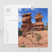 Siamese Twins ~ Garten der Götter Postkarte (Vorne/Hinten)