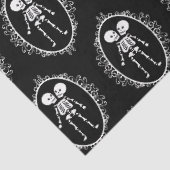 Siamese Twins Skeleton Seidenpapier (Ausschnitt)