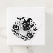 Siamesen gezaubert: Halloween-Magische Reise Geschenkanhänger (Beispiel)