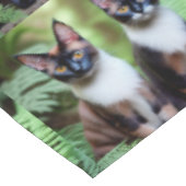 Siamesen Katzen Twins, Tablecloth Tischdecke (Schrägansicht)