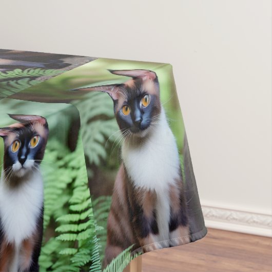 Siamesen Katzen Twins, Tablecloth Tischdecke (Beispiel)