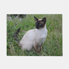 Siamesen-Türmchen Fußmatte