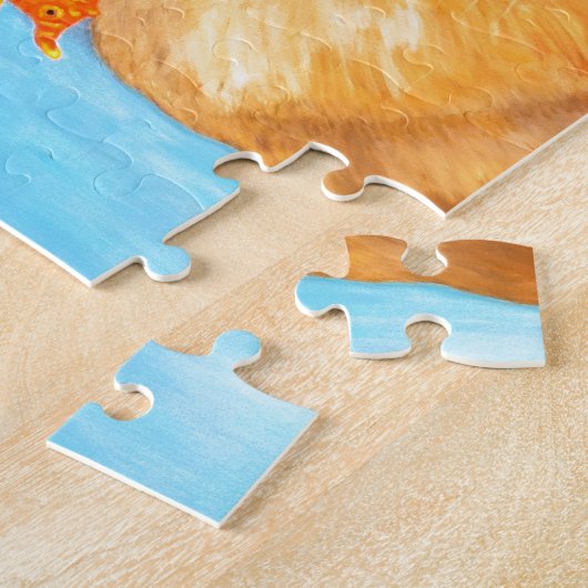 Siamesen und Betta Fische Puzzle (Seite)